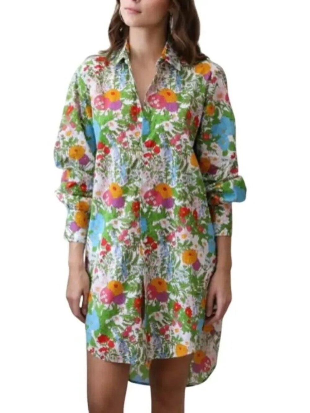 Mille Holly Chic Floral Print Dress Size M